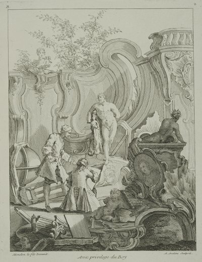 Artesanos trabajando en diseños, de 